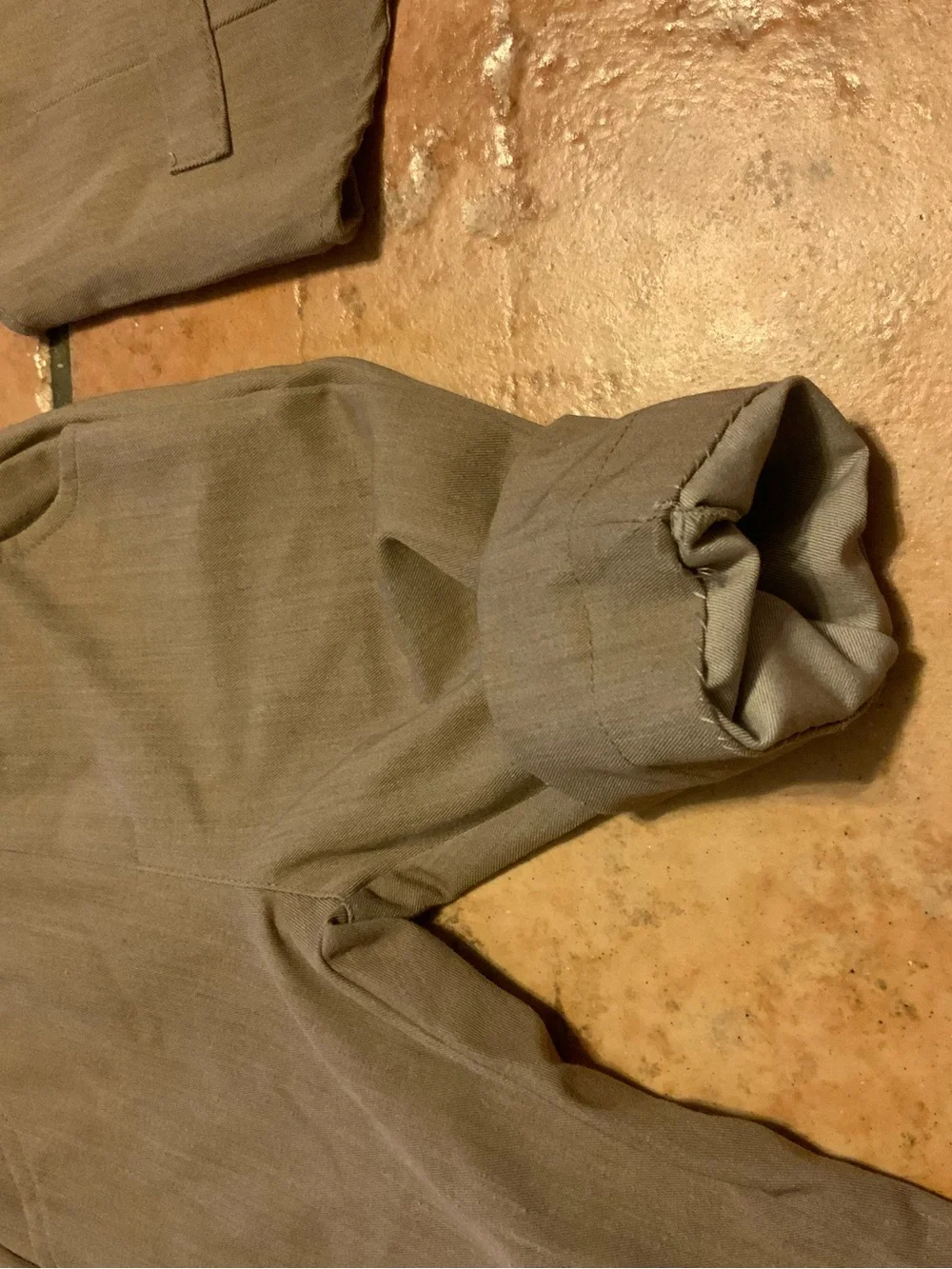 Toddler Khaki Dress Vest and Pants Set